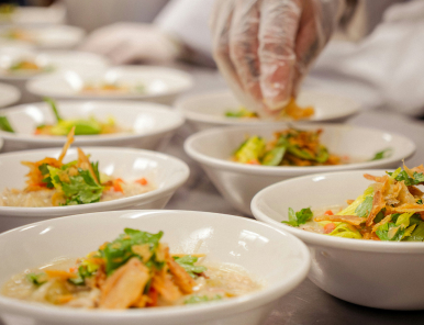 Dreamtel dining scene
